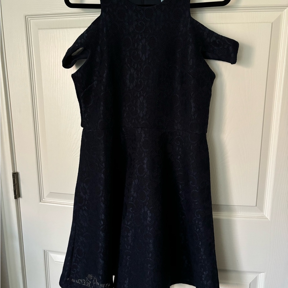 Prosecco Navy blue lace dress Size 12